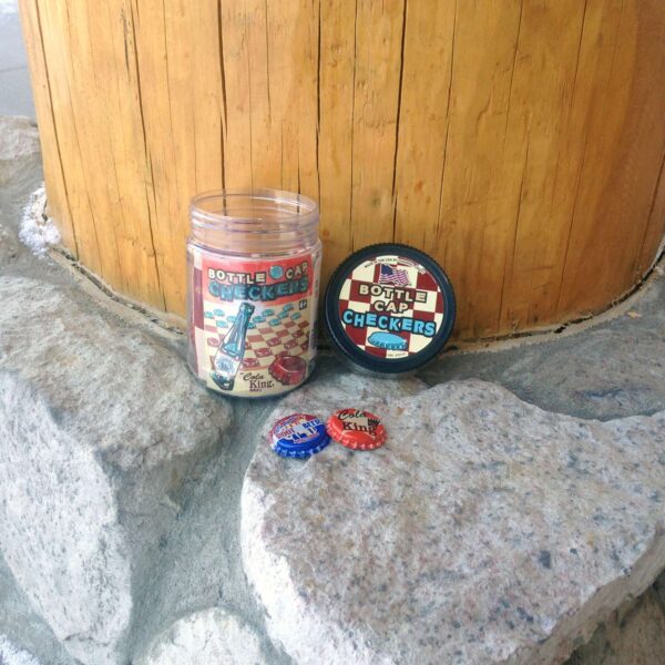 Bottle Cap Checkers