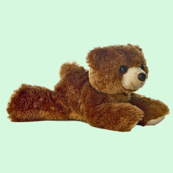 Little brown bear plush.