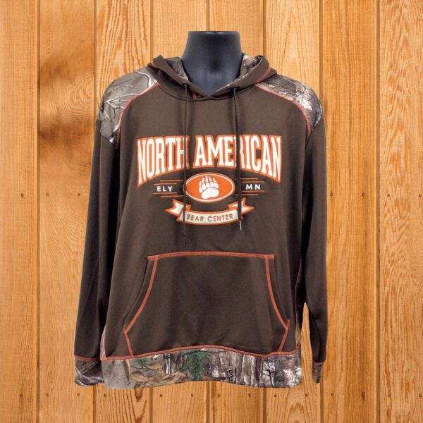 Brown Camo Performance Hoody