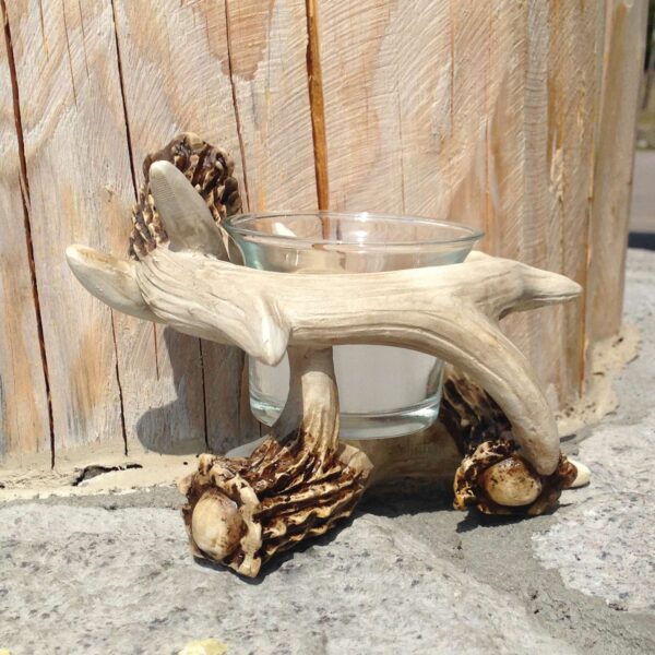 Deer Antler Candle Holder