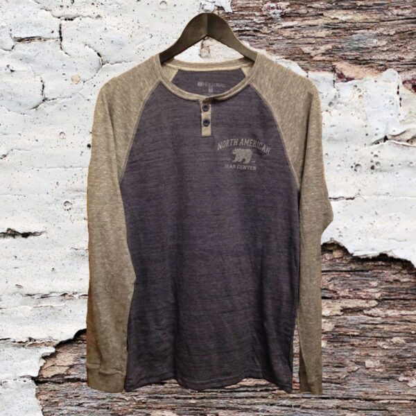 Two-Tone Long Sleeve with Buttons