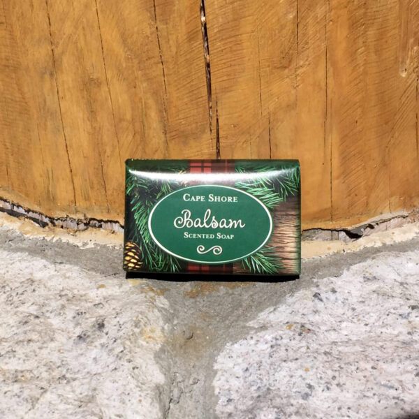 Balsam scented bar soap.