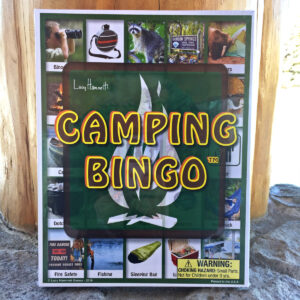 Camping bingo set.