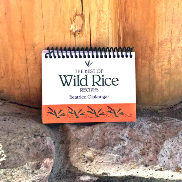 Book of wild rice recipes.