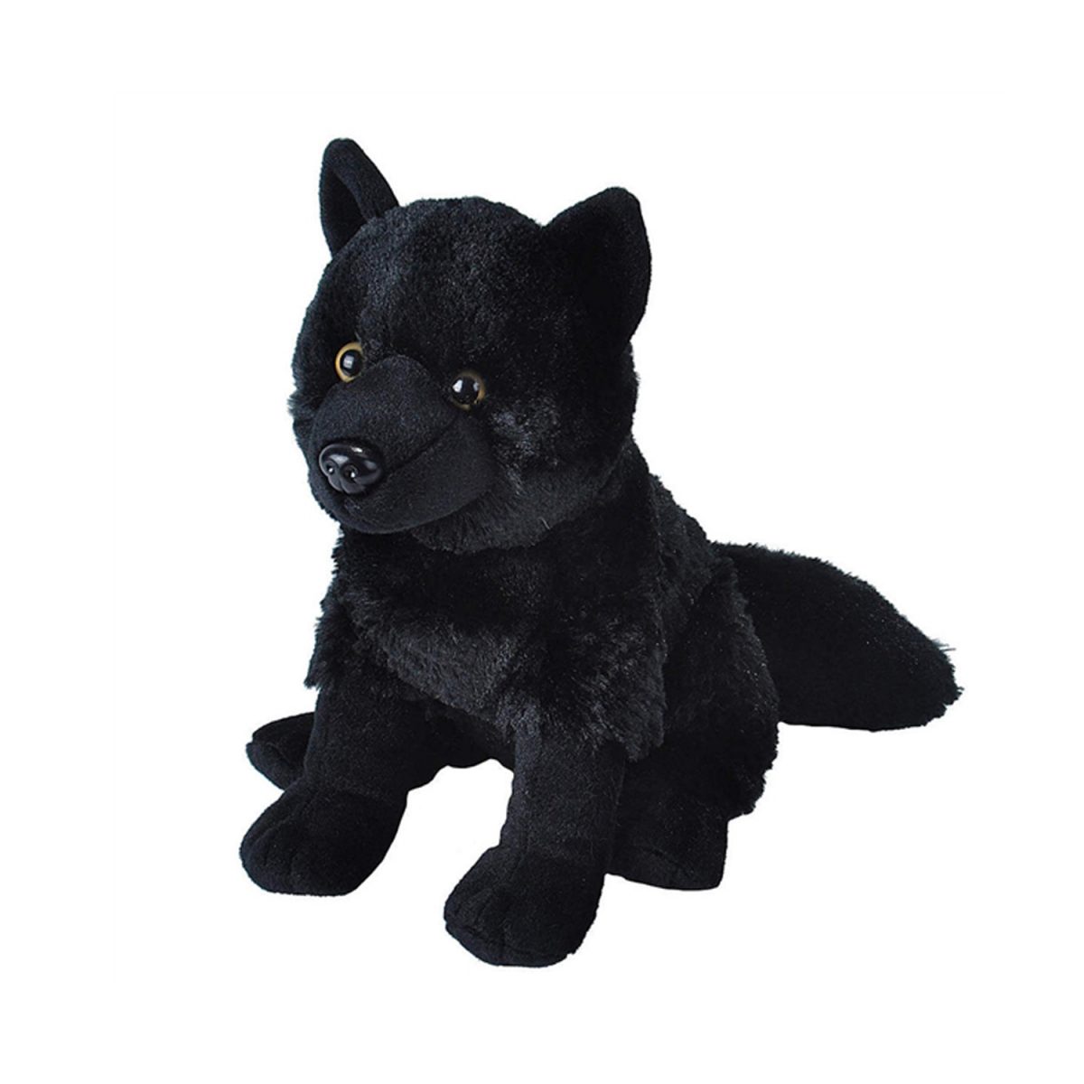 black wolf plush