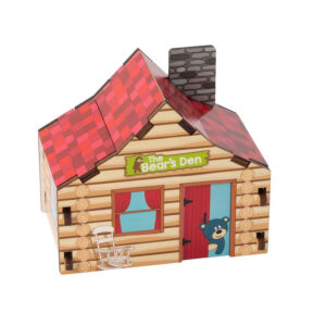 Build your own cabin for kids.