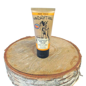 Travel 2oz size oat and goat milk lotion.